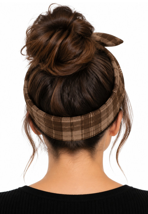 Tartan Wire Headband