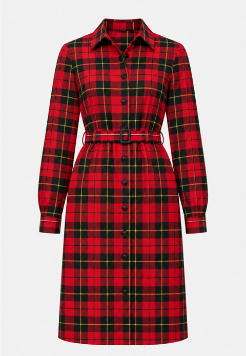 Wallace in Wallace Tartan