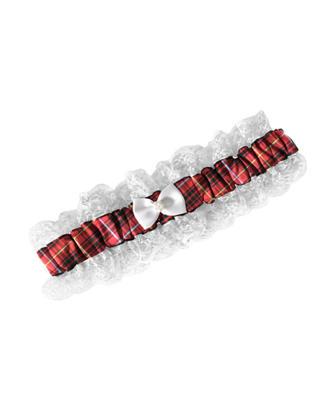 Bruce Tartan Wedding Garters