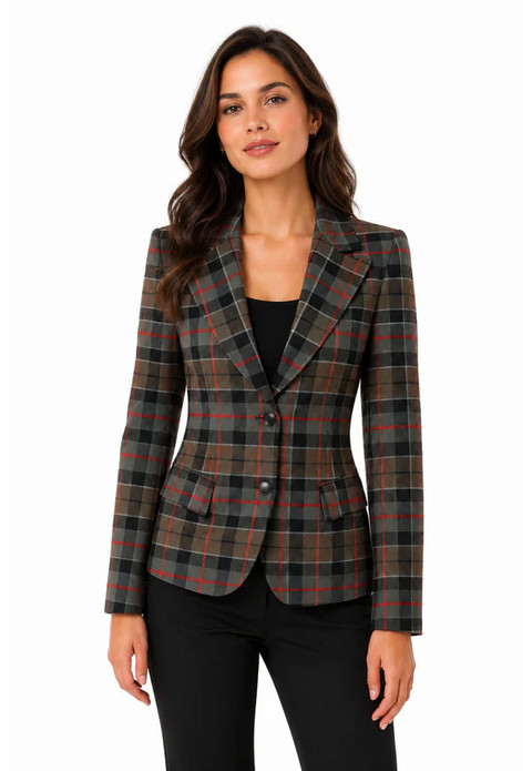 Buchanan Tartan Jacket 2 Button Fastening