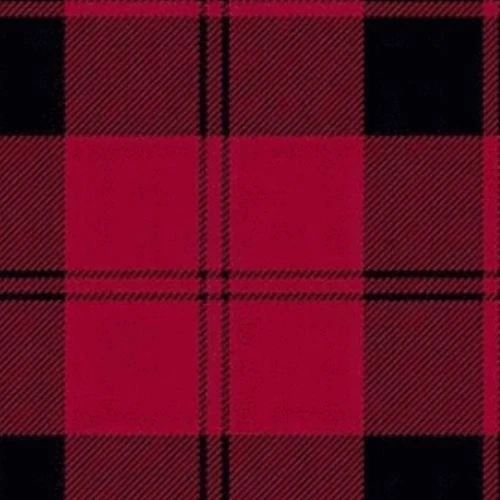 Campbell Red Muted Tartan swatch