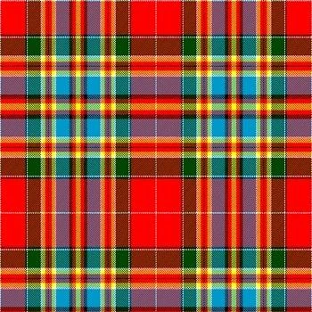 Chattan Tartan swatch