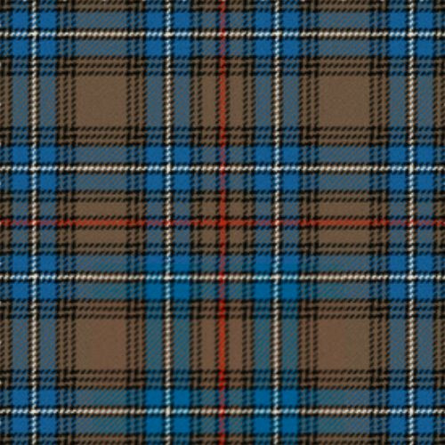 Cockburn Brown Ancient Tartan swatch