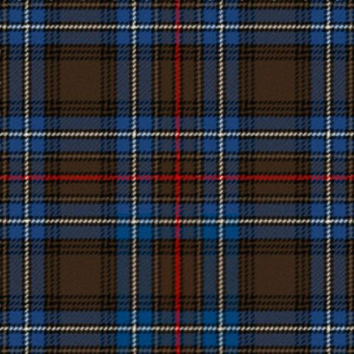 Cockburn Brown Tartan swatch
