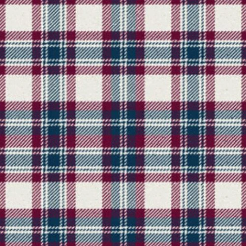 Fraser Arisaid Wine Blue Tartan swatch