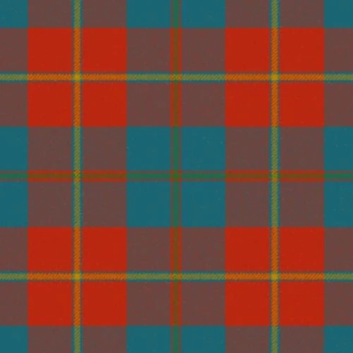 Galloway Dress Yellow Line Ancient Tartan swatch