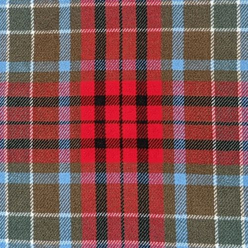 Gordon Red Weathered Tartan swatch