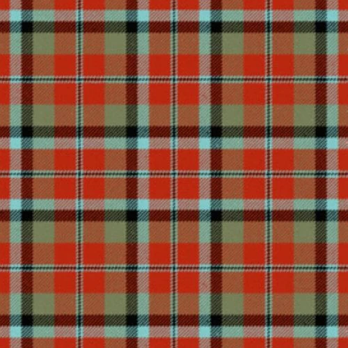 Graham Red Ancient Tartan swatch