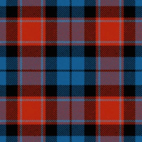 Graham of Menteith Red Ancient Tartan swatch