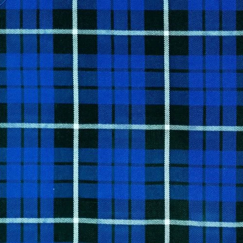 Hamilton Blue Hunting Tartan swatch