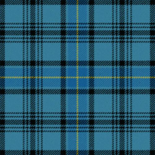 Hannay Blue Ancient Tartan swatch