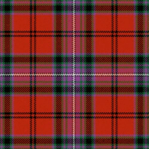 Kelly of Sleat Red Ancient Tartan swatch