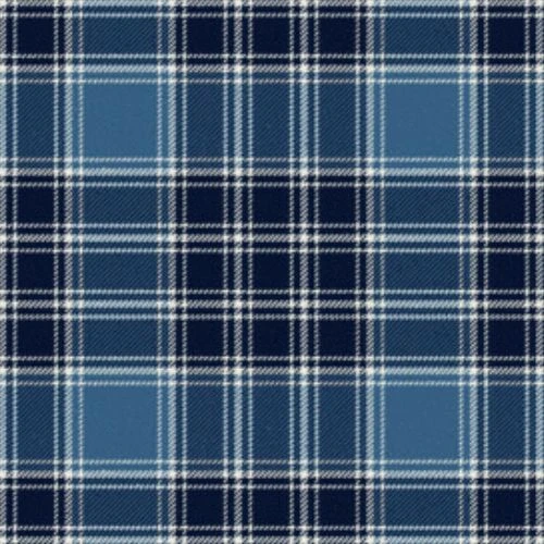 MacDonald Lord of the Isles Hunting Blue Tartan swatch
