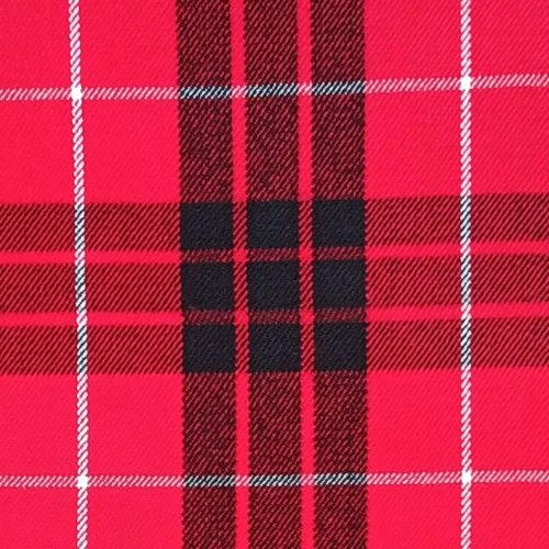 Munro Black and Red Tartan swatch