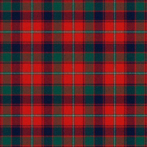 Robertson White line Tartan swatch