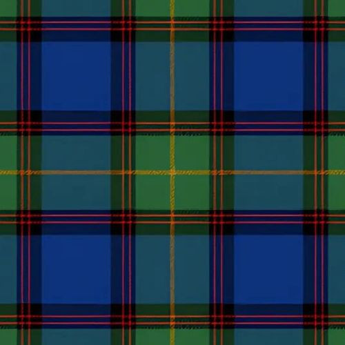 Sinclair Brown Tartan swatch