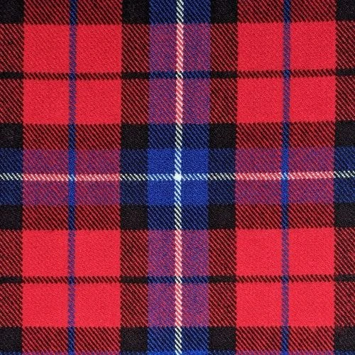 Baillie of Polkemmet Red Tartan swatch