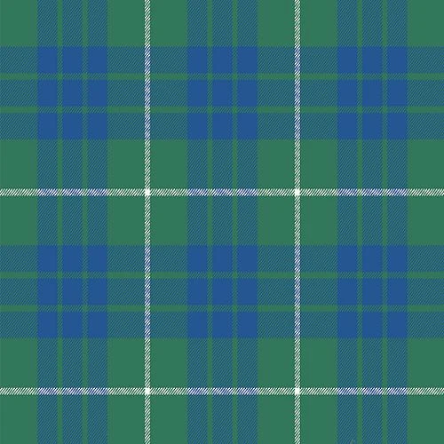 Hamilton Green Hunting Ancient Tartan swatch