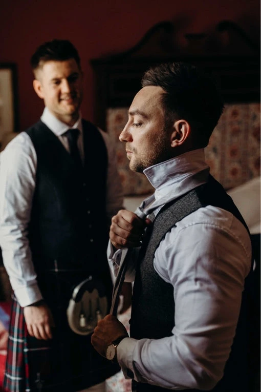 Tweed Vest