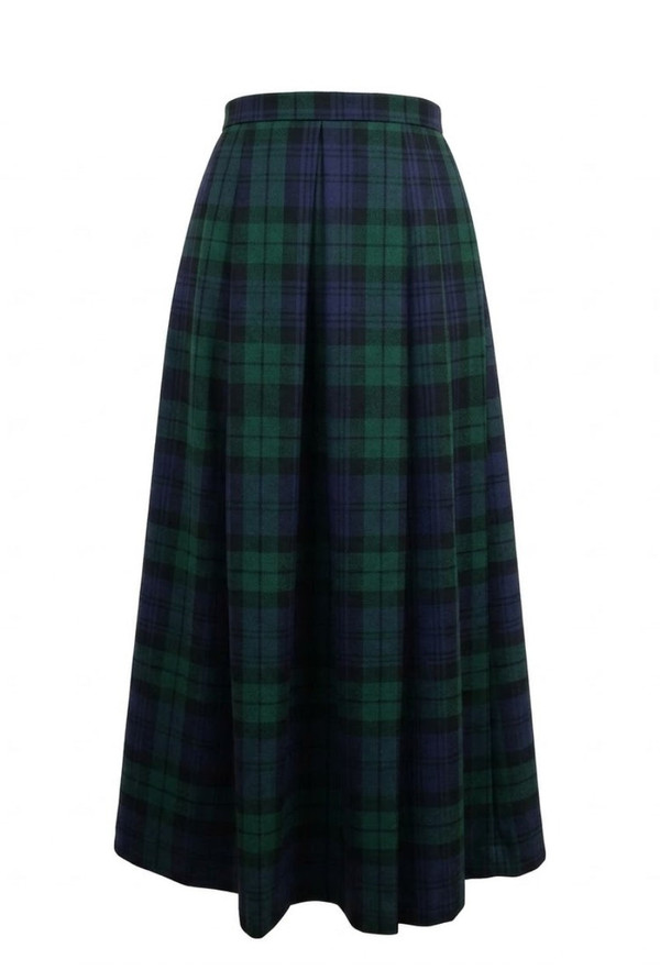 Campbell Side Fasten Maxi Skirt – Vintage Urban Style