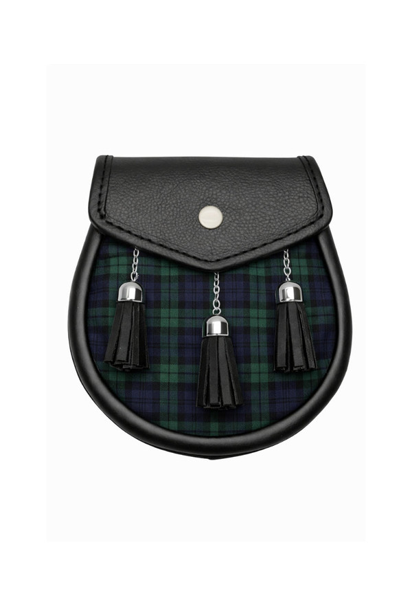 Campbell Tartan Matching Tartan Sporran