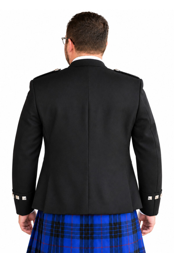 Luxury Argyll Jacket & Vest - Back
