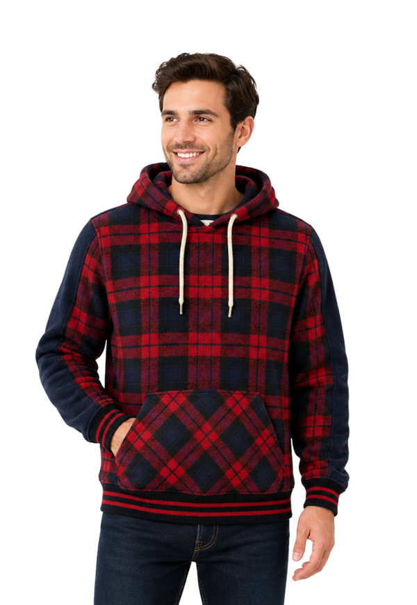 Highlander Sleeve Panel Hoodie