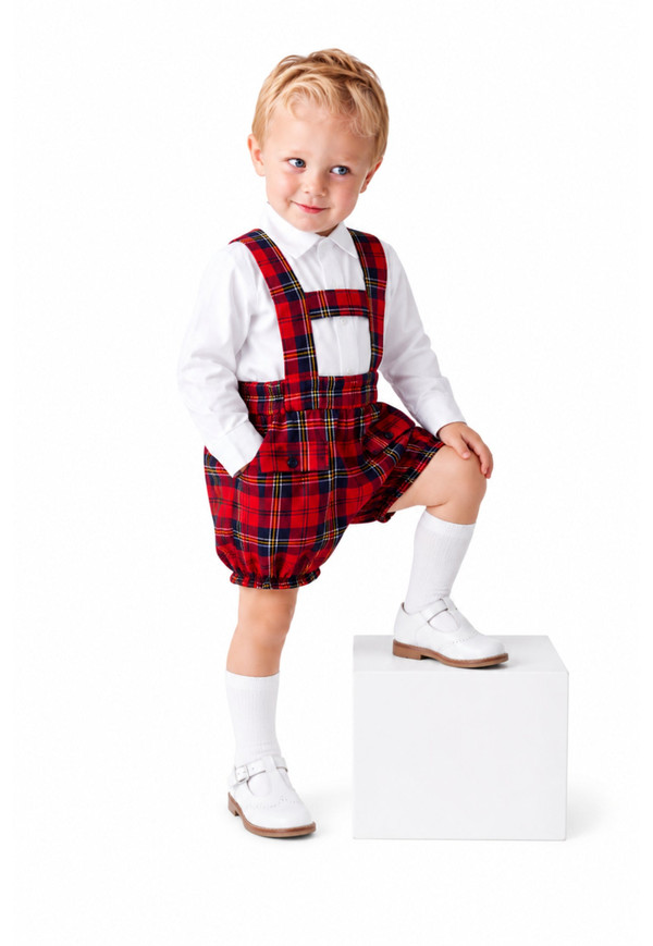 MacLeod of Lewis Baby Boys Tartan H-Bar Set