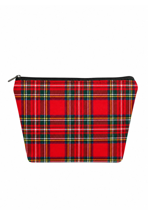 Royal Stewart Tartan Cosmetic Pouch