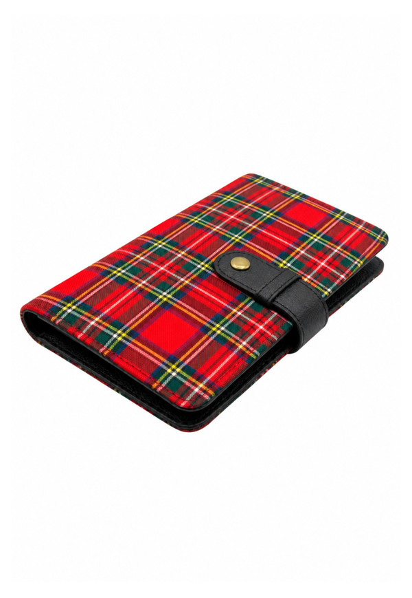 Royal Stewart Tartan Travel Wallet