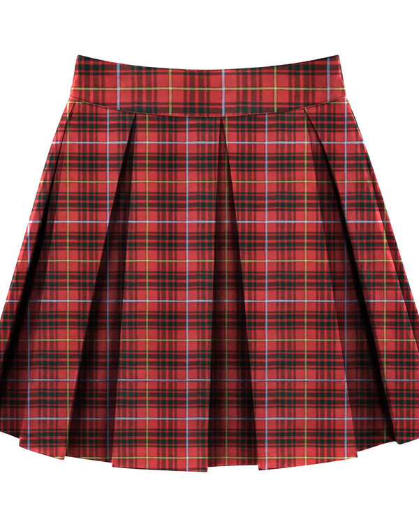 Bruce Box Pleated Tartan Skirt
