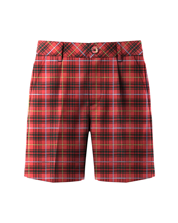 Bruce Boy's Tartan Shorts