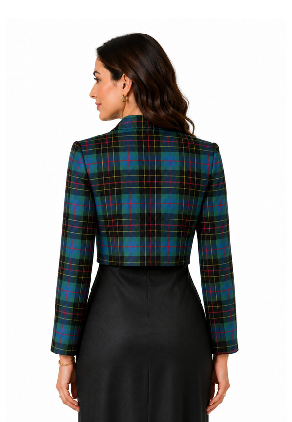 Tartan Bolero Jacket