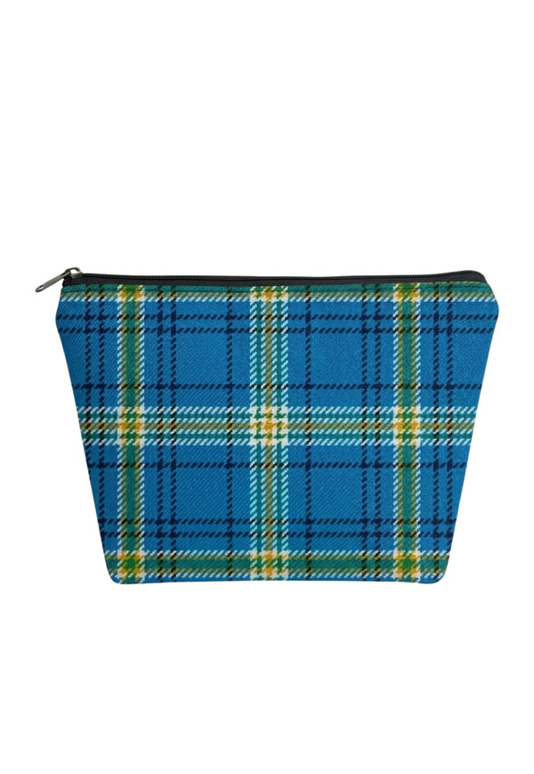 Tartan Cosmetic Pouch
