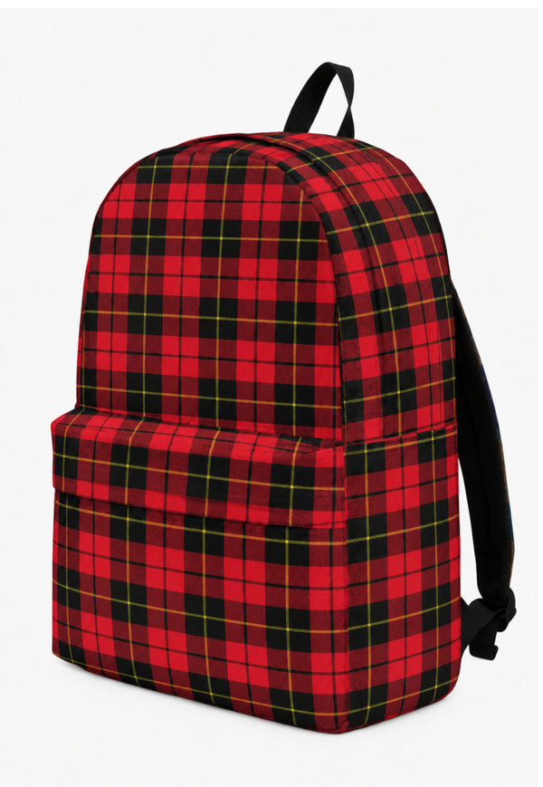 Wallace Plaid Backpack