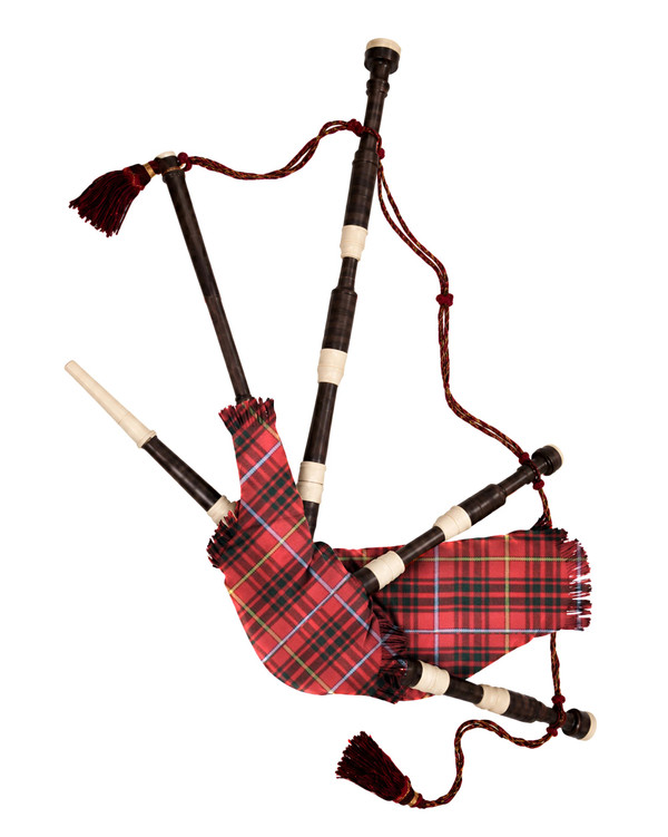 Bruce Rosewood Bagpipe Professional Set - Fully Functional