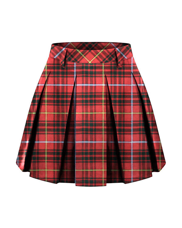 Bruce Tartan Bliss Mini Skirt