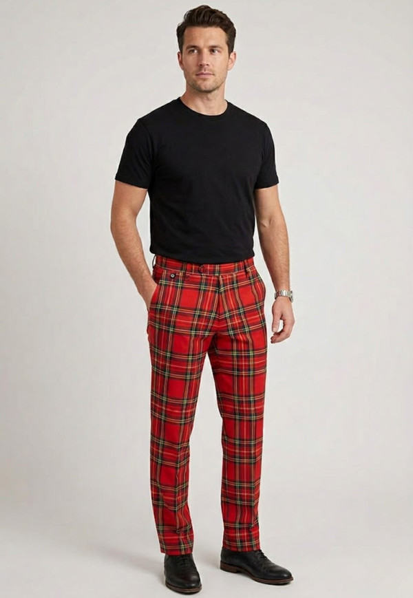 Buchanan Men's Tartan Golf Trouser