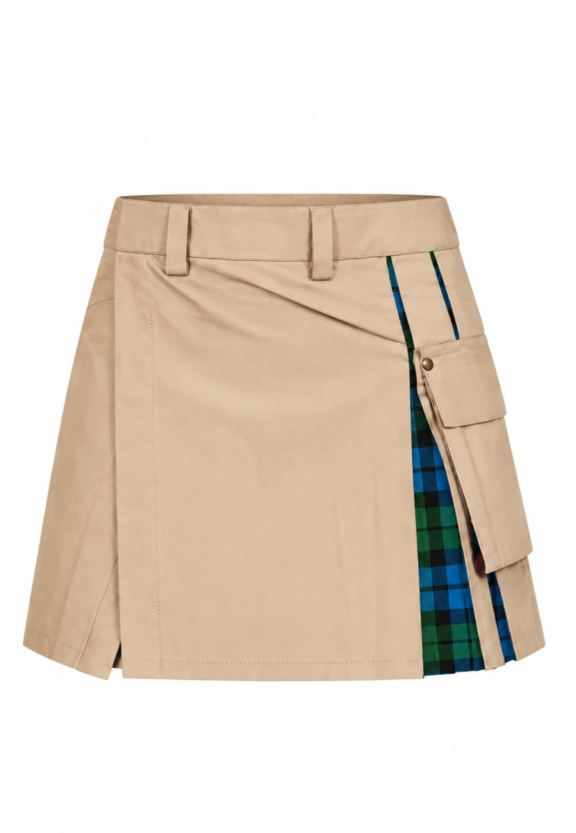 Campbell Hybrid Tartan Kilt with Velcro Closure