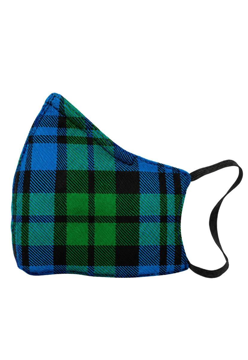 Campbell Tartan Face Mask