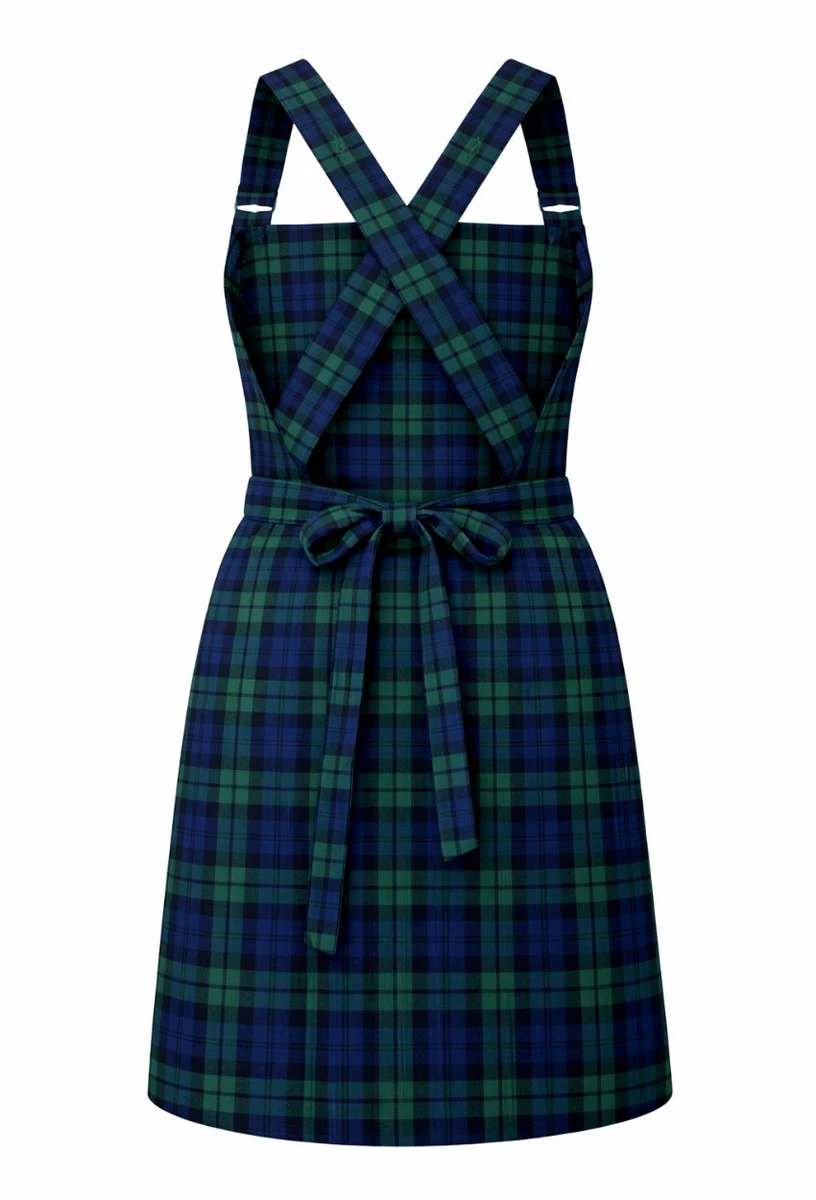 Campbell Tartan Cross Back Apron