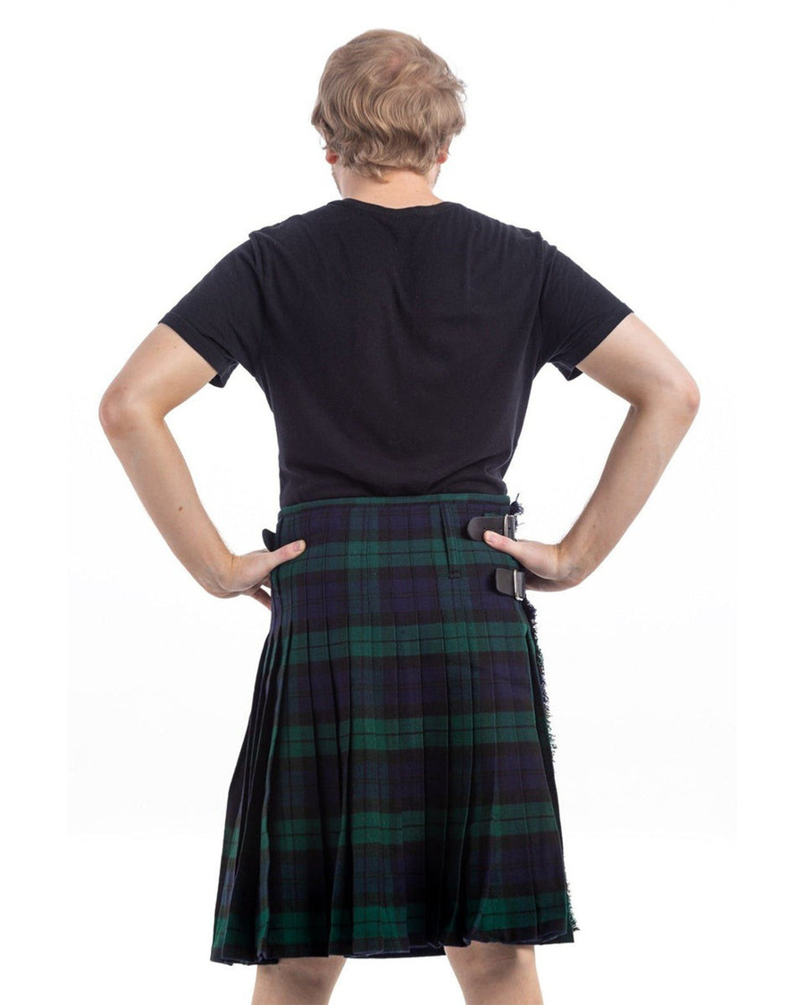 Campbell Bespoke Kilt - back view