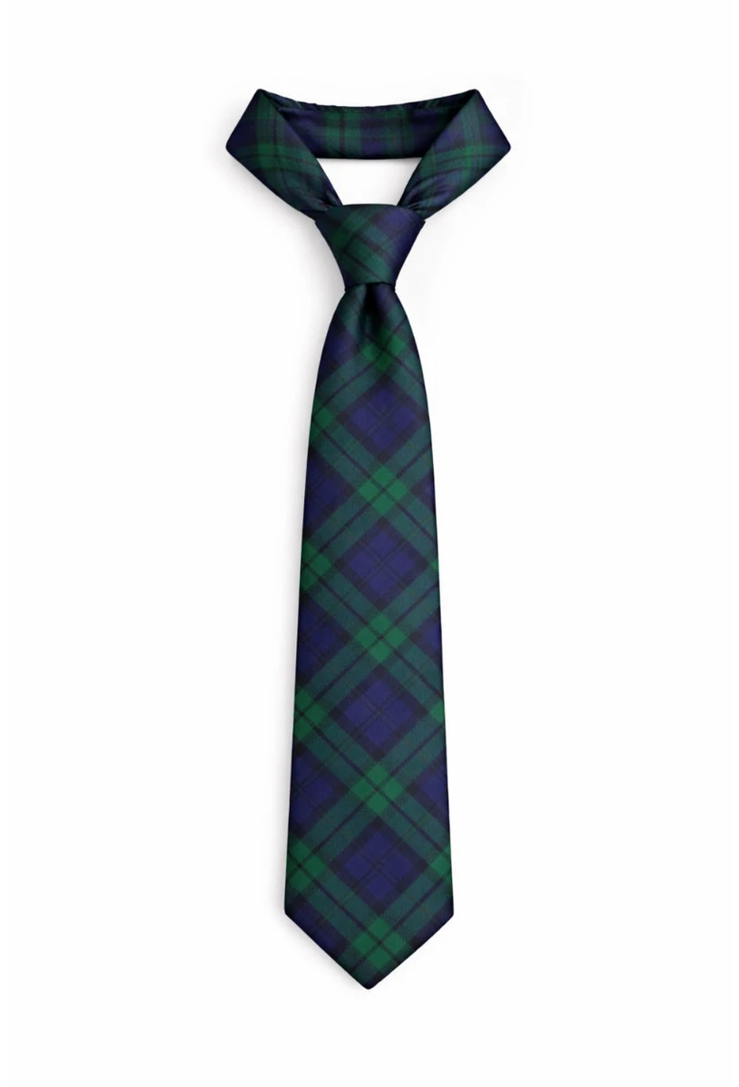 Campbell Tartan Narrow Tie