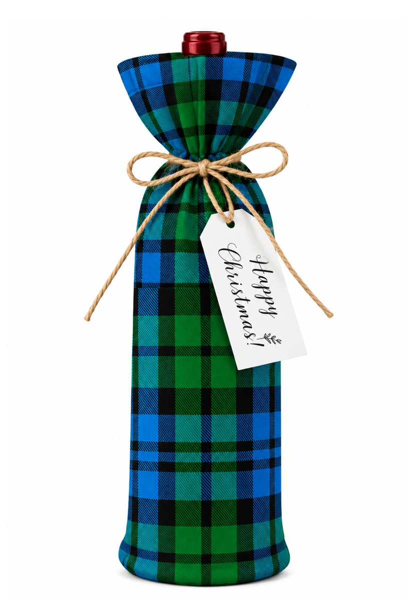Campbell Tartan Wine Gift Bag