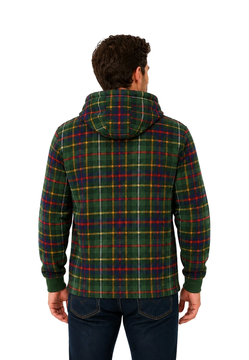 Croft Pocket Panel Hoodie - Back View