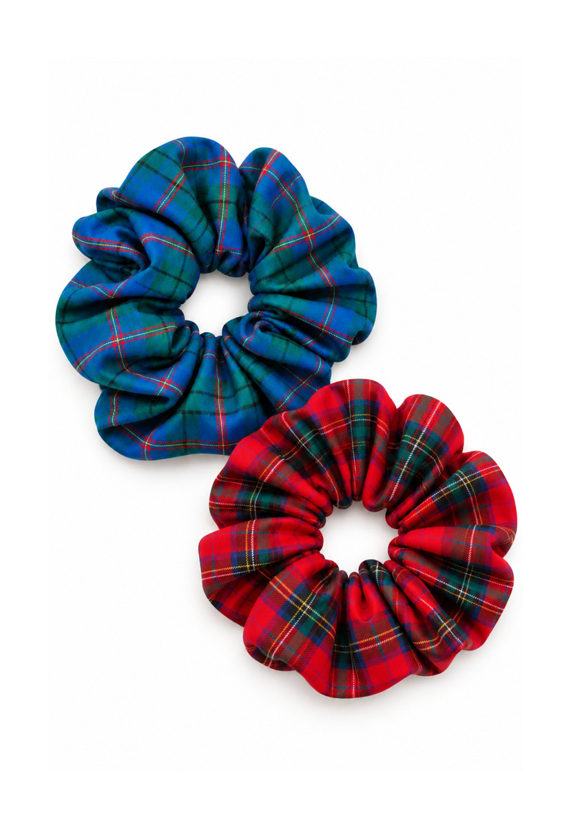 Fraser Tartan Scrunchie