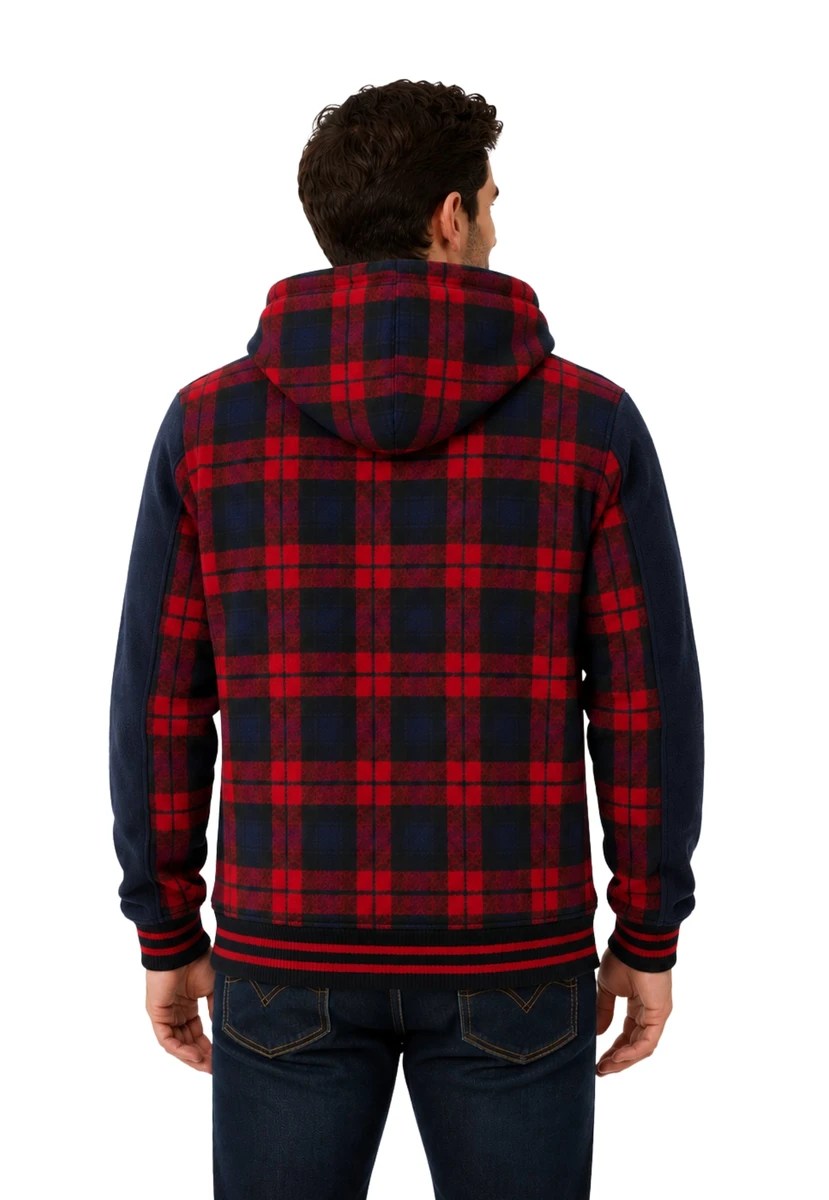 Highlander Sleeve Panel Hoodie - Back View