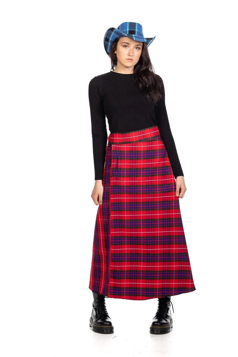 Buchanan Heritage Wrap Skirt – Adjustable Waist & Modest Drape