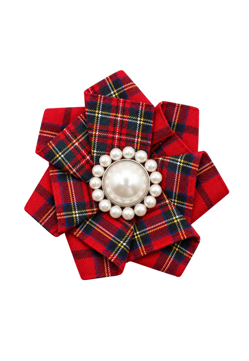 MacKenzie Tartan Hairbrooch Clip (Set of two)