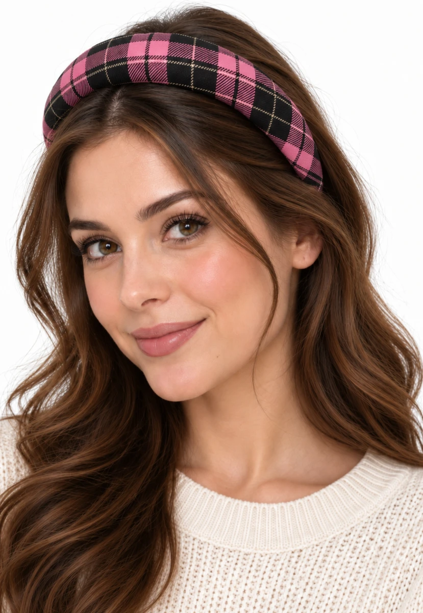 MacKenzie Tartan Padded Headband